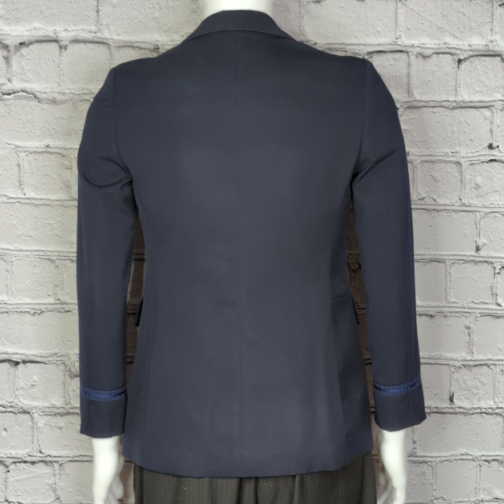 US Airways Navy Blue Women's Suit, Poly Wool Blend, Size 4 - Picture 4 of 16
